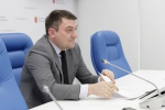 Заместитель генерального директора Фонда капитального ремонта Тульской области Константин Лопухов провел пресс-конференцию