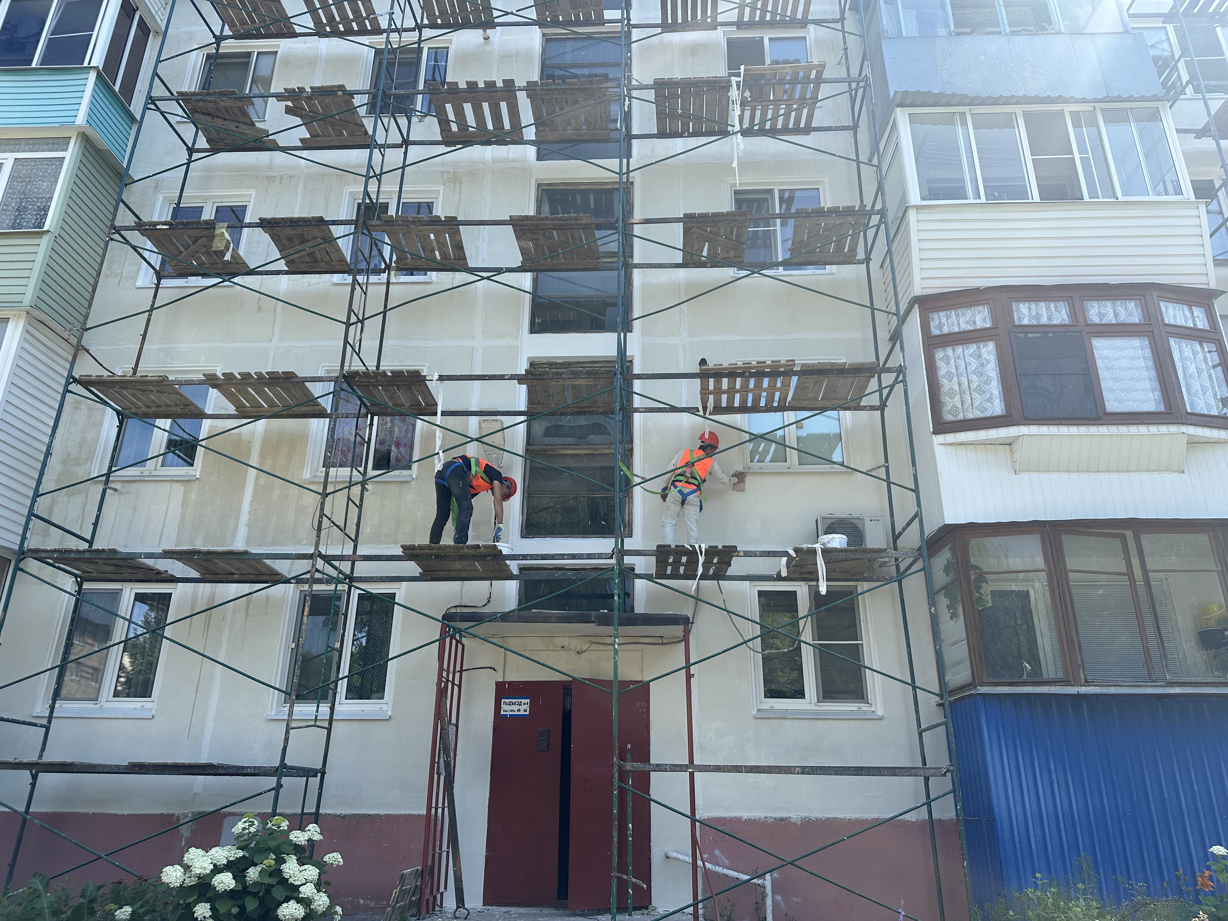 По программе капремонта в Узловой отремонтировали 16 фасадов