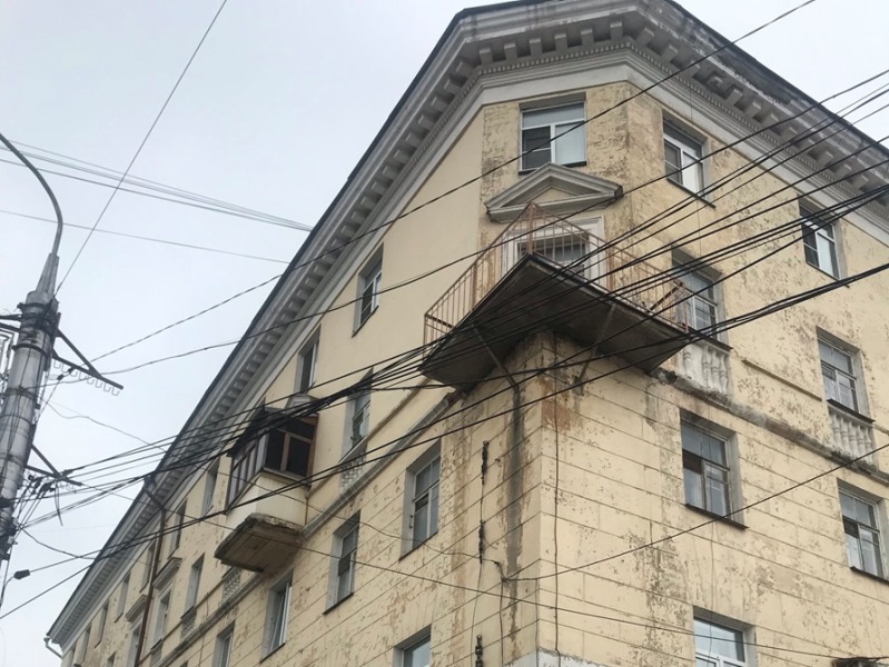 ремонт фасадов многоквартирных домов 50 и 52 по  ул. Первомайской, 29 по Красноармейскому проспекту
