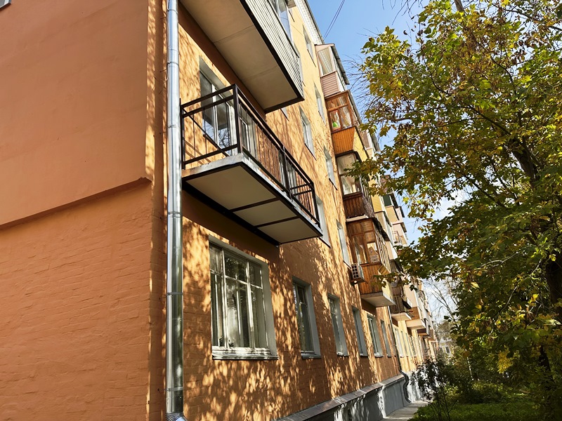 Капитальный ремонт многоквартирных домов № 7а, № 22 по улице Шухова в Туле