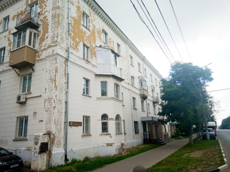 ремонт фасадов многоквартирных домов 50 и 52 по  ул. Первомайской, 29 по Красноармейскому проспекту